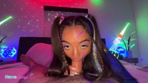Sasha Tatcha Ditches The Rave For A Fast, Dirty, Neon Hookup