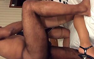 Having Hot Doggy With A Slutty Milf In Stockings