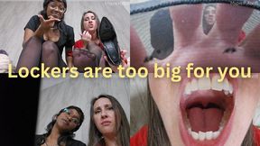 Bully Teachers Shove you in their Mouth Vore Giantess