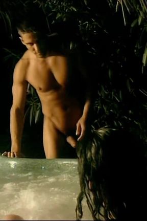 Hot Big Tits Brunette Takes a Big Cock in the Jacuzzi