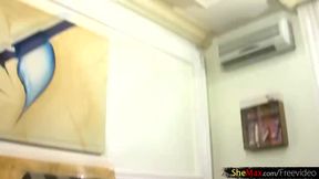 Leaked FULL video of shemale foursome orgy and t-girl anal fucking