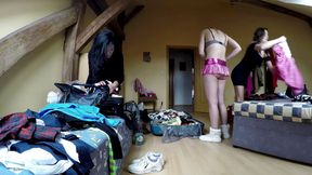 Girls changing room