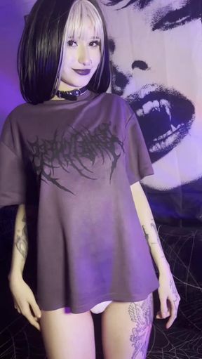 Gothic emo vibe