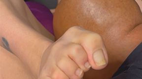 Barefoot Pussy Eating and Pussy Worship Fun with Mandy - mobile