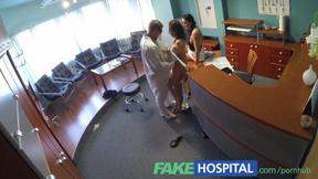 ”Nurse Seduces Patient with Cunt-Licking Pleasure”