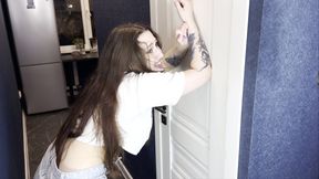 My Stepbrother Closed the Toilet and I Peed in My Pants