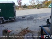 No Trespassing Blowjob - LJFOREPLAY