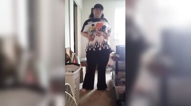 Nympho wants more BBW milf masturbating with rabbit vibrator