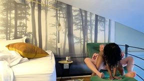 traffic can wait-flower craves a stiff one