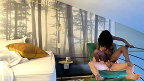 traffic can wait-flower craves a stiff one