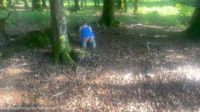 A Private Forest Walk With A Stranger's Cock In My Mouth And Tight Pussy