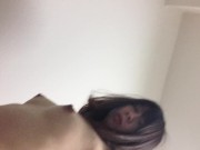 【人妻・不倫】妊娠初期の騎乗位エロセックス