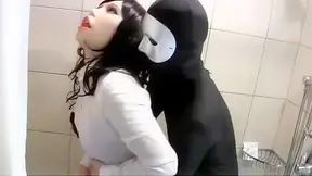 Kigurumi vs Black Zentai - Steamy Dual Outfit Encounter Uncensored