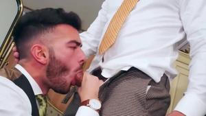 MenatPlay: Young Pol Prince enjoying uncut dick daddy