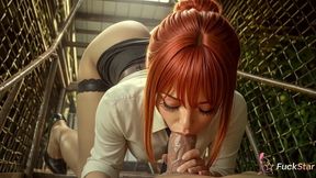 i completely subdued this dominant bitch makima in a strict suit, making her obediently ride my cock to deep tears and moans [ai]