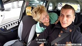 Czech Mature Blonde Craves Taxi Driver's Dick&#x1F32D;