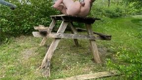 Naked flashing public places