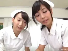 Japanese Nurses Skillfully Stiffen Your Dick With Expert Techniques