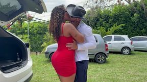 caliente ebony milf pide ser follada profundamente, tetona hermosa recibe la enorme verga de un suertudo en su estrecho cono humedo y la llena de leche!!