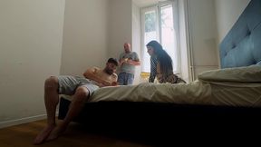 porn director can t think of a plot, so he tells them to fuck