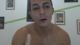 Colombian Stud Cummed in His Hand