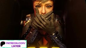 Sexy vixen with a huge dick in hot futanari 3D animation