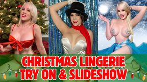 Christmas Lingerie Try On & Slideshow WMV