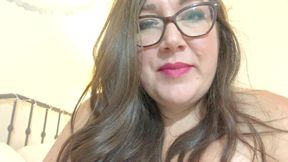 Shrunken and masturbating on your stepmom
