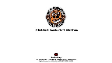 *MEMBERS ONLY* Members Only BONUS! ( 2 Angles ) Ass Monkey's Ass lips - Gaysex Bottom Bitch Deep Anal In Panties - Angle 1/5 of 6