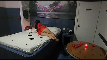 Romantic Valentine's day with my Latina girl
