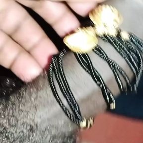 Sister-in-law fucked hard after tying Mangalsutra on the ground