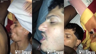 Grindr Cruising - abri o aplicativo e encontrei o NegoDot23. Mamei a pica dele e ele ficou em transe com tesão