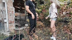 behind the scenes of outdoor sex with the stunning gina gerson