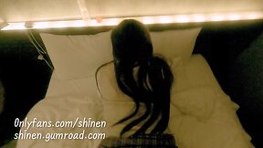 Japanese crossdressing school uniform cosplay