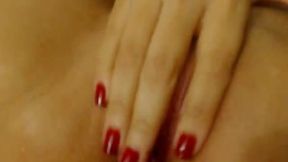 Brunette Sexy Dance and Pussy Insertion