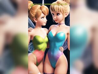 Double the fairy dust! Tinker Bell and her mysterious friend are sharing a magical moment. #disney #tinkerbell #peterpan #disneyedit #fairy #shorts #fyp