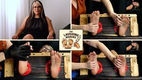 TLM - Nerdy and ticklish girl? We like it!