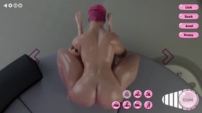 3D fucks Small Anal and CUM there Anal Creampie Sex