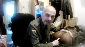 I kiss and lick the ass of the sex doll... And the finger in the buttocks