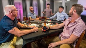 Poker Night Group Sex - Casey Everett, Link Parker, Ryan Carter, Drew Sebastian