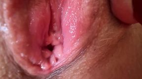Up-Close WET PUSSY Masturbation!