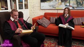 hermione gave harry potter a blowjob between couples. nicole murkovski