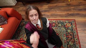 hermione gave harry potter a blowjob between couples. nicole murkovski