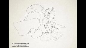 [CreativeName.Exe] Slime Time - Animation Sketch 13