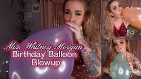 Miss Whitney Morgan Birthday Balloon Blow-Up - mp4