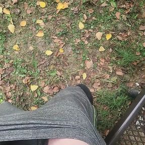 Cum and piss at the ball field.