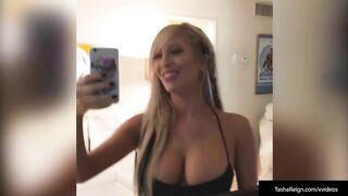 Amateur Home Clip! Long Titty babe Tasha Reign Gets Banged