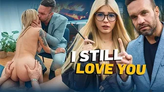 Blonde babe fucks a stranger while kissing her boyfriend