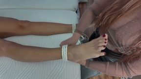 Spiderman And Weronika Are Tickling Ruslana - Massage Salon - Episode 42