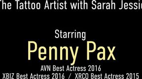 Doggystyle action with dazzling Sarah Jessie and Penny Pax from Penny Pax Live